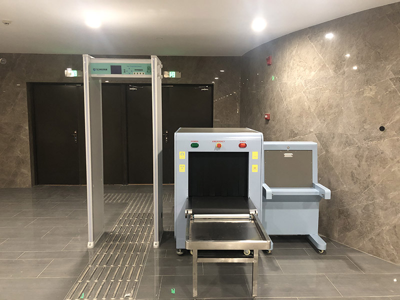 福建泉州图书馆投入使用YP街机电子安检机安检门安检设备