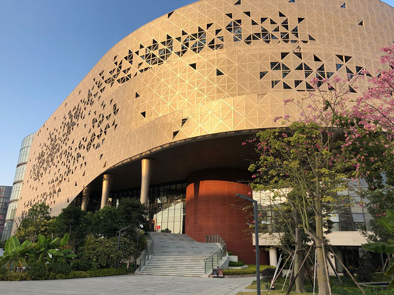 福建泉州图书馆投入使用YP街机电子安检机安检门安检设备