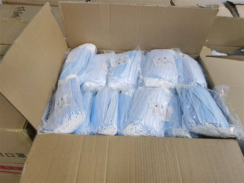 支持复工复产 YP街机电子科技集团一次性使用口罩（三层过滤）接受批量订货